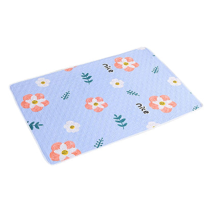 Cartoon Dino 4-Layer Waterproof Baby Changing Pad