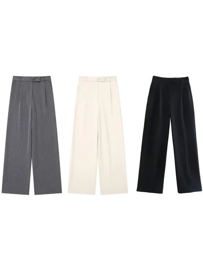 Classic Tailored High Waist Pants for Women in 6 Colors