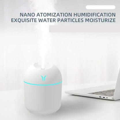 250ML USB Mini Air Humidifier with LED Lamp