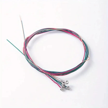 6Pcs/Set High-Quality Acoustic Guitar Strings - Replacement Guitar Strings, Premium Guitar Accessories