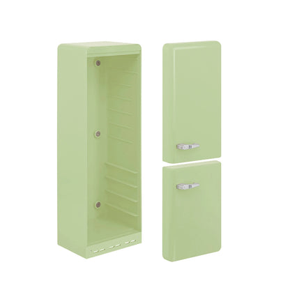 1:6 Doll House Mini Model Furniture Accessories Double Door Refrigerator Freezer Bjd Ob11 Gsc Blyth Soldier Lol Scene Shoot Prop