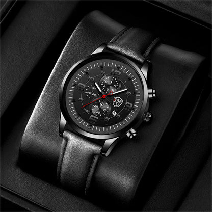 Mesh Strap Calendar Quartz Simple Casual All-match Men's Watch