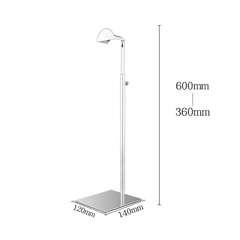 Home Accessories Display Props Stainless Steel Adjustable Polished Gold And Silver Hanging Bag Handbag Purse Stand