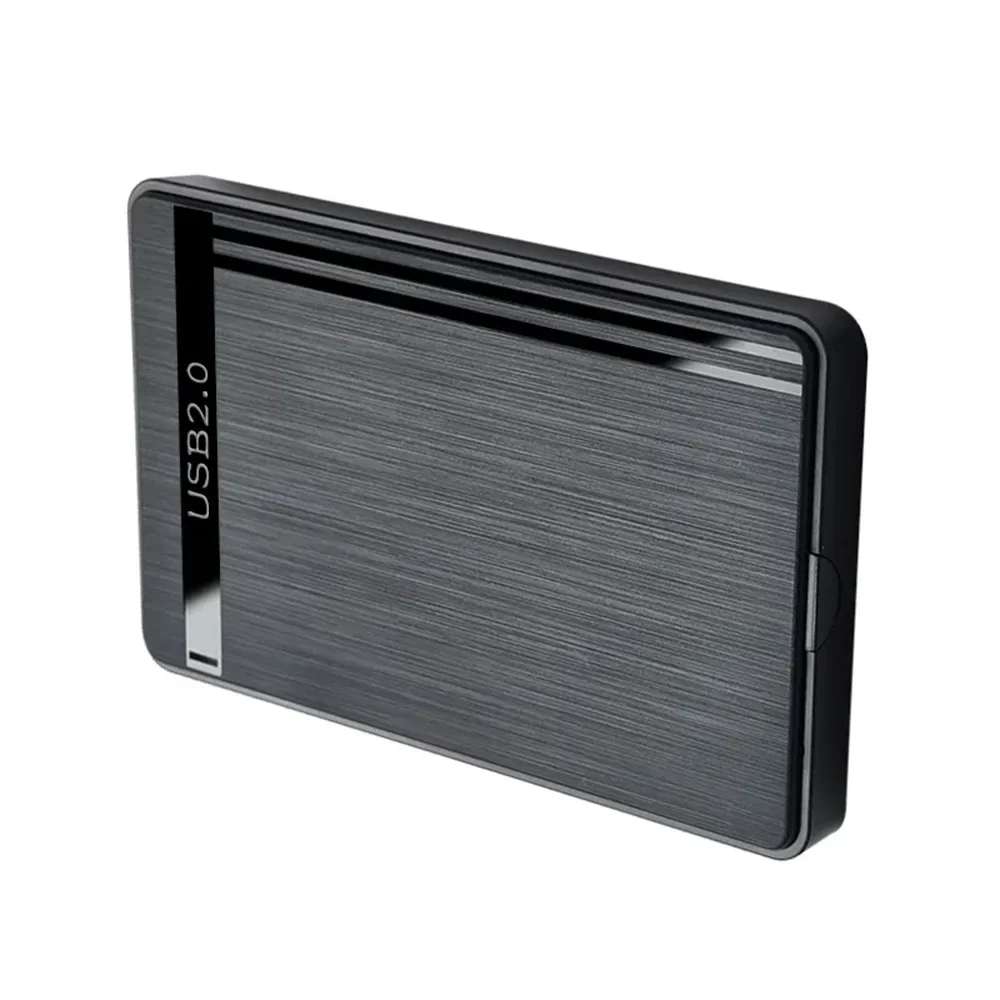 2.5'' SATA to USB 3.0 HDD Enclosure – Portable Hard Drive Case for SSD & External Storage Includes USB 3.0/2.0 Cable ABS Material