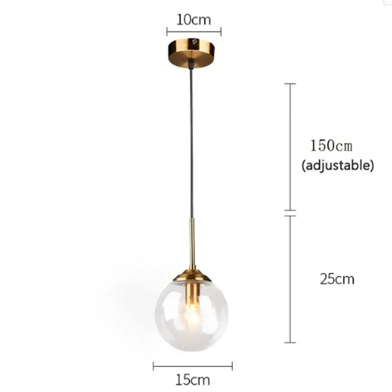 Floating Glass Ball Light