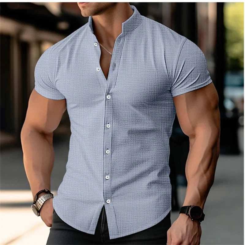 Men's Linen Beach Shirt