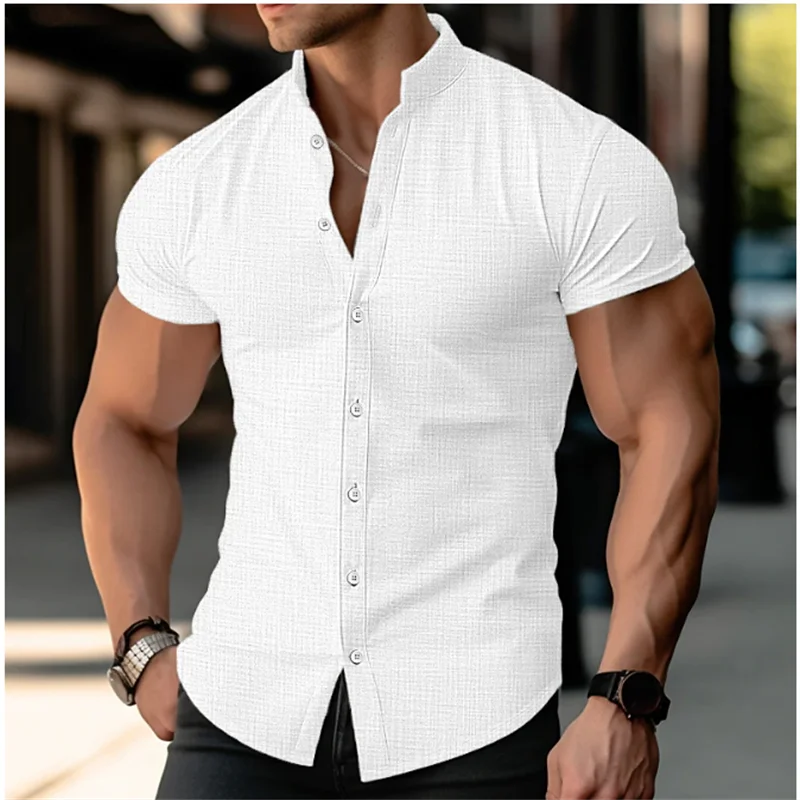 Men's Linen Beach Shirt