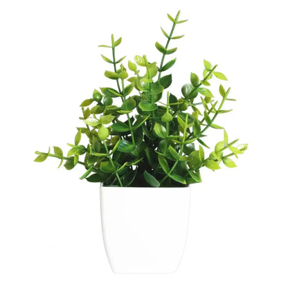Artificial Eucalyptus Bonsai for Home and Garden Decor