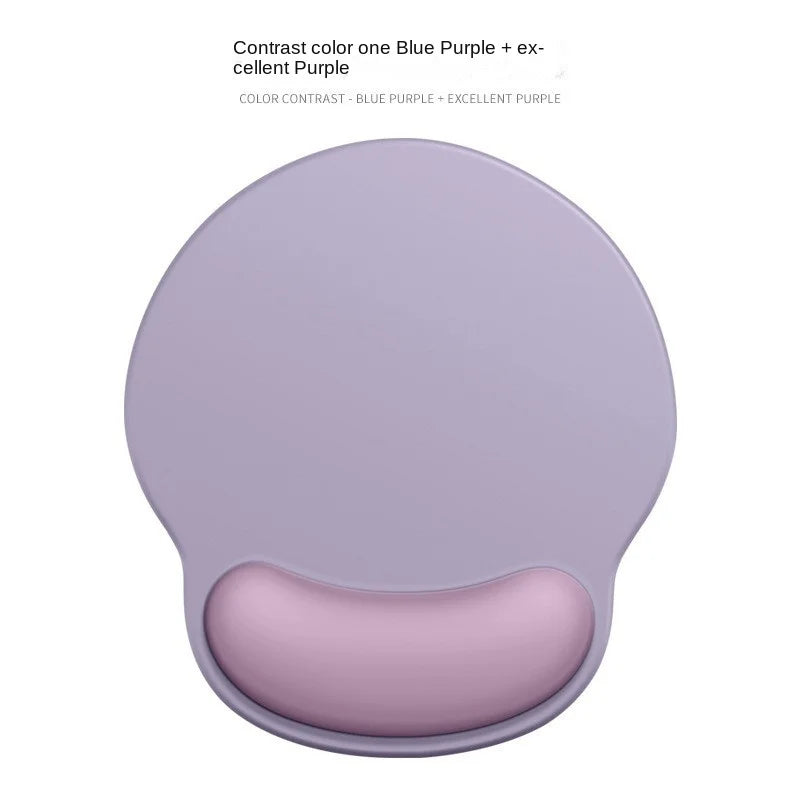 Gradient Mouse Pad with Logo - Female Wrist Support Silicone Pad