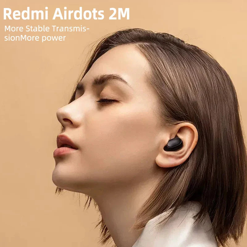 Redmi Airdots 2 Wireless Bluetooth Earbuds with HD Sound & Long Battery