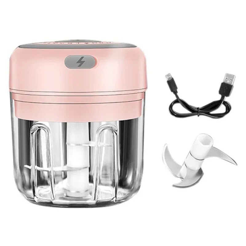 100/250ml Electric Garlic Masher Mini Chopper