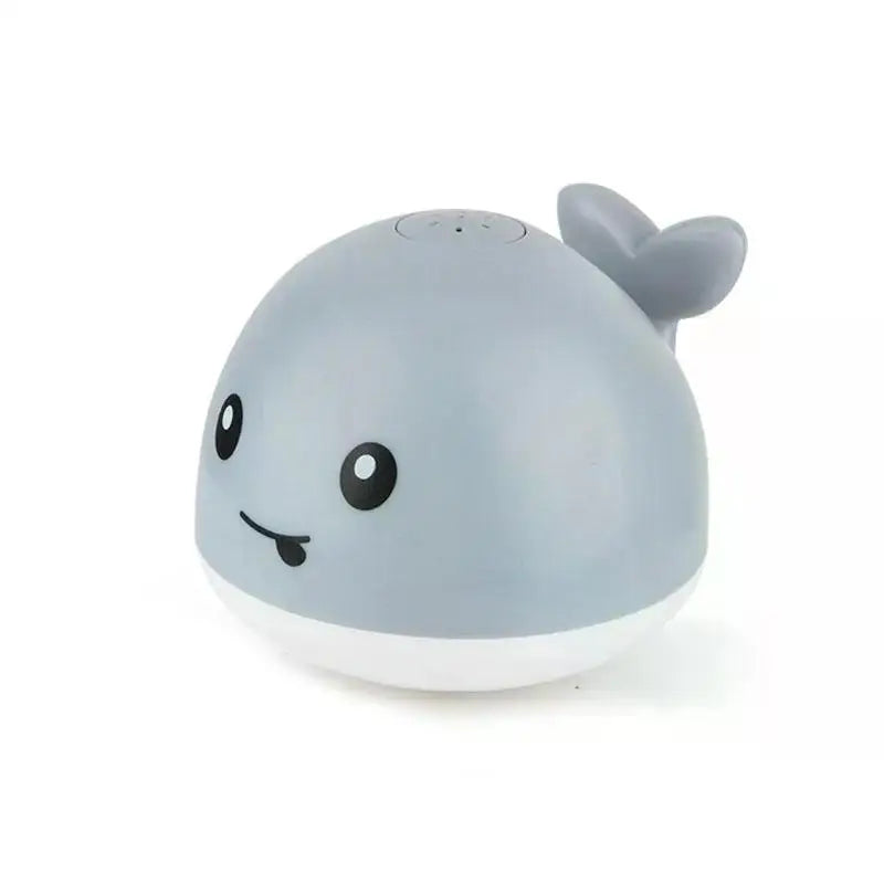 Electric Whale Bath Toy with LED Lights & Music: Spray Water Ball for Kids’ Bathtub Fun