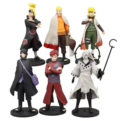Naruto Anime Figure Naruto Uzumaki Kakashi Uchiha Madara Sasuke model