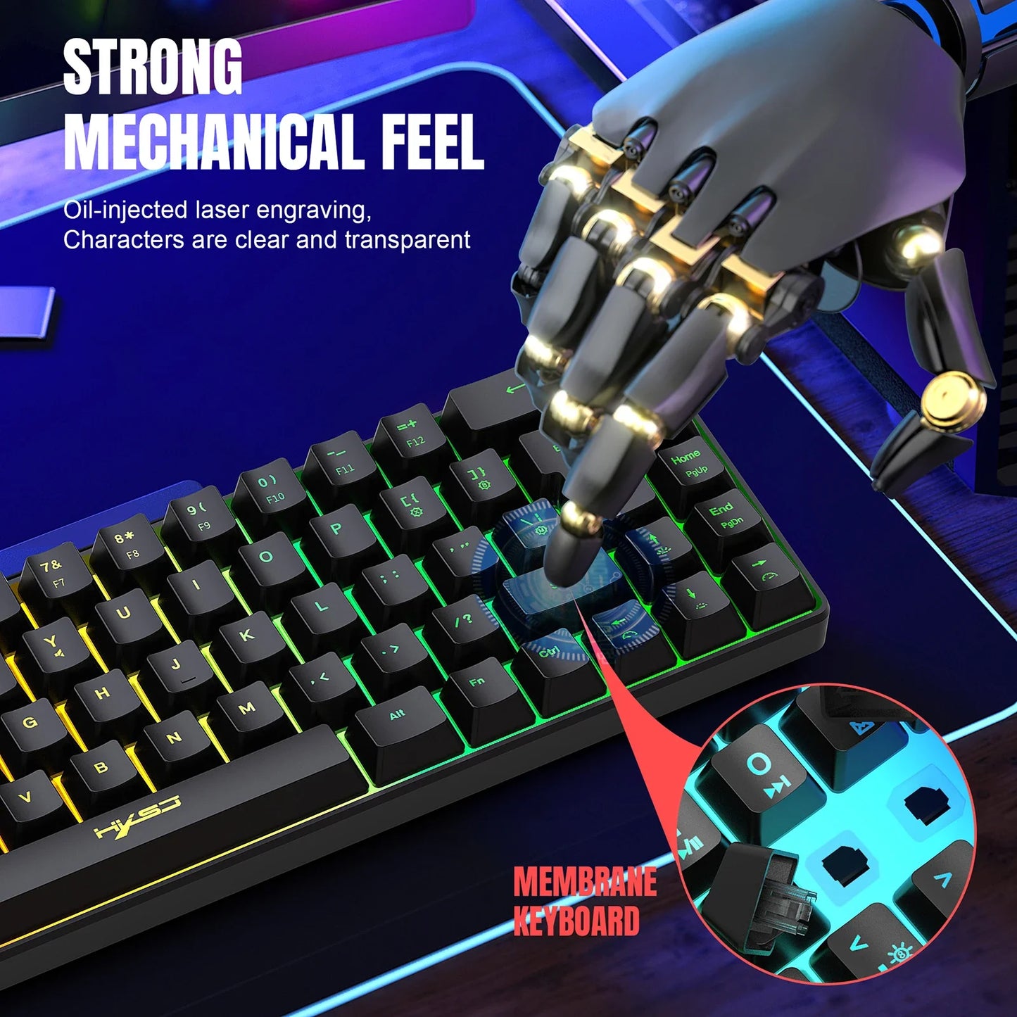 HXSJ V200 Mini RGB 