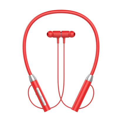 Magnetic Bluetooth Wireless Neckband Earphones with Mic - HiFi Sound