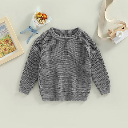 Ulises Knit Sweater for Toddlers – Warm Winter Pullover for Kids