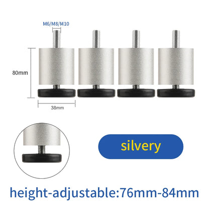 furniture height adjustment foot cabinet support feet  M8 M6 M10 leveling sofa feet  table feet fridge legs for washing machine
