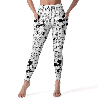 Women's Navy Water Repellent Cropped Stretch Pants