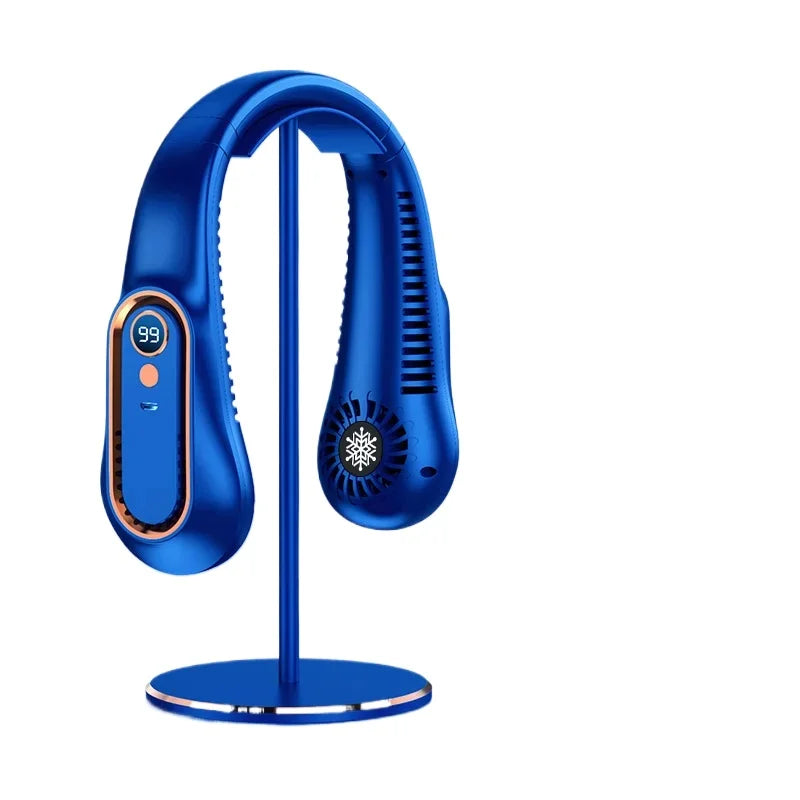 Mini Bladeless Neck Fan – Cool Wind Blows All Over the Body