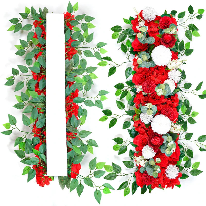 100cm White Rose Flower