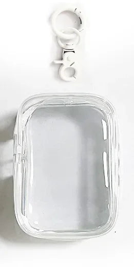 Multifunctional Clear Data Cable Storage Box Outdoor Travel Headset Storage Bag Data Cable Round Storage
