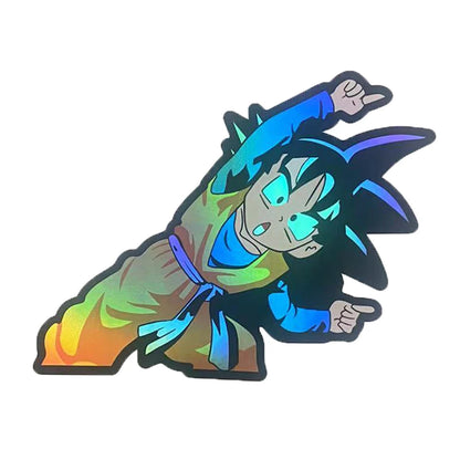Holographic Dragon Ball Anime Stickers