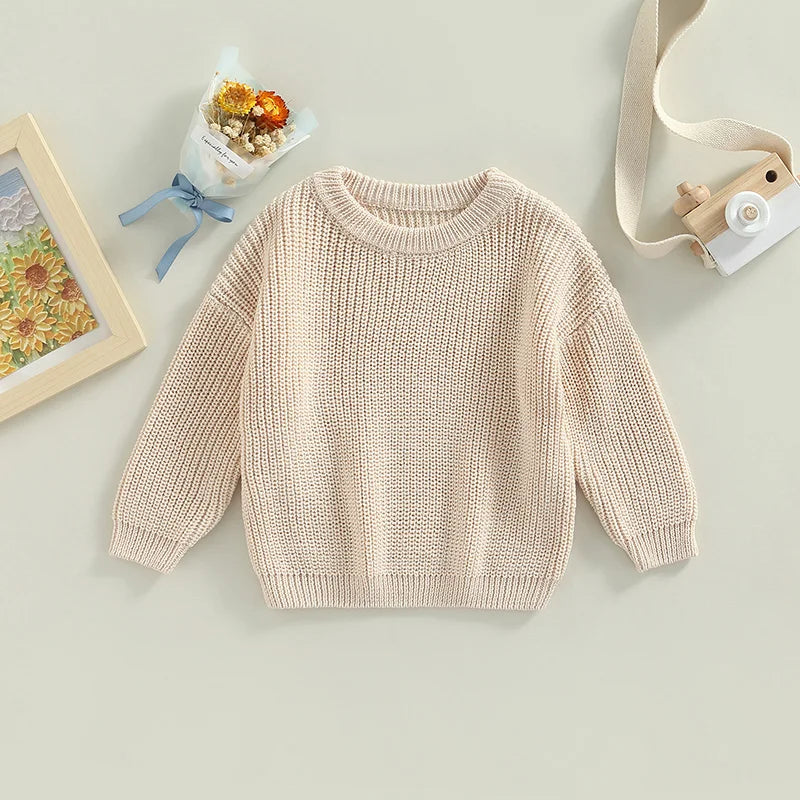 Ulises Knit Sweater for Toddlers – Warm Winter Pullover for Kids