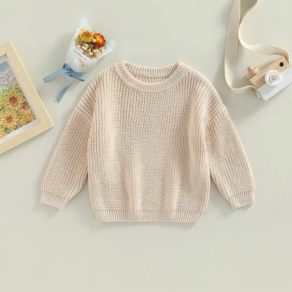 Ulises Knit Sweater for Toddlers – Warm Winter Pullover for Kids