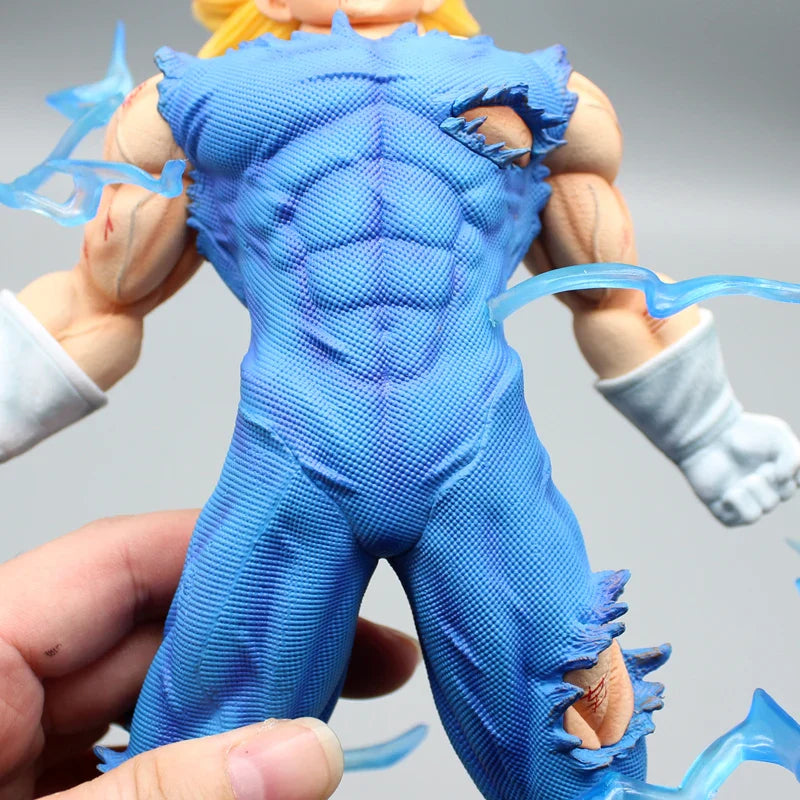 27cm Dragon Ball Z Majin Vegeta Super Saiyan PVC Action Figure