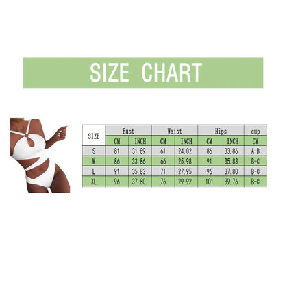 Women's Swimsuit 2025 Swimsuit For Women Plus Size Bikini Set Swimwear Push-up Bra Padded Swimsuit Beachwear купальник женский