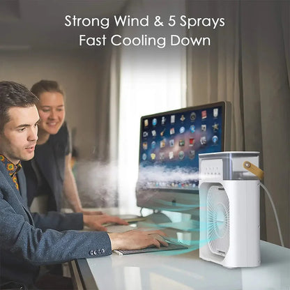 Portable Humidifier Cooling Fan