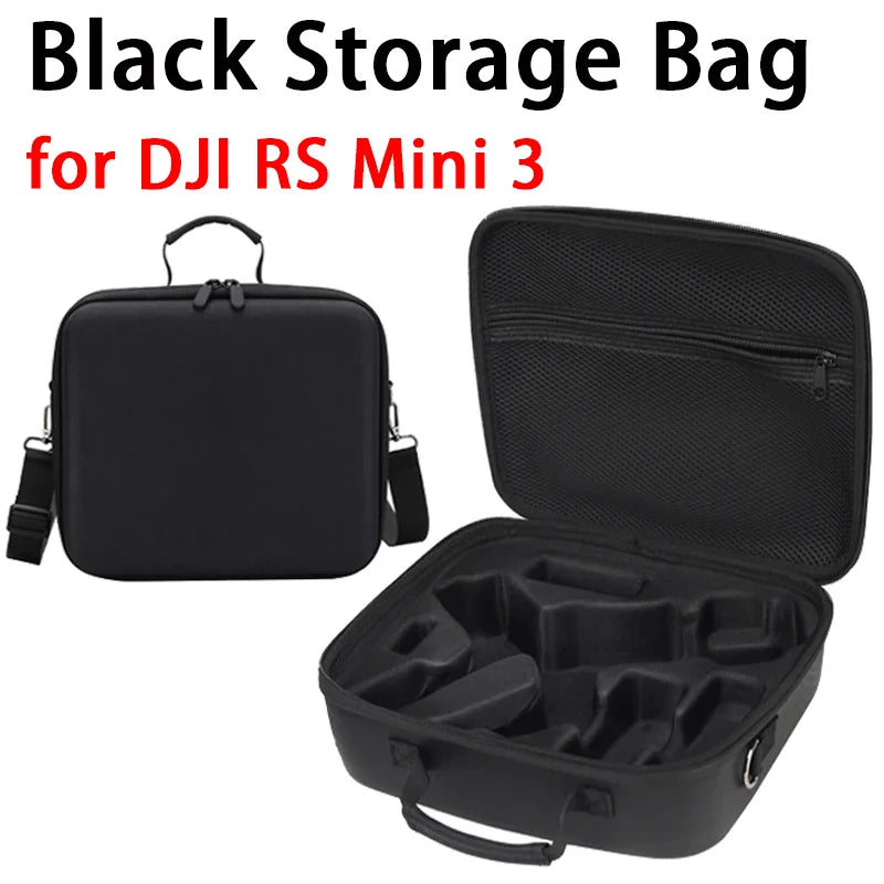 Storage Bag For RS 3 Mini Gimbal Portable Box Shoulder Bag PU Handbag Waterproof Carrying Case For DJI RS3 Mini Accessories