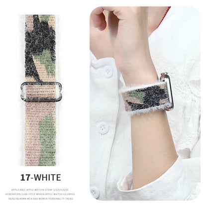 Nylon Stretchable Sport Apple Watch Strap