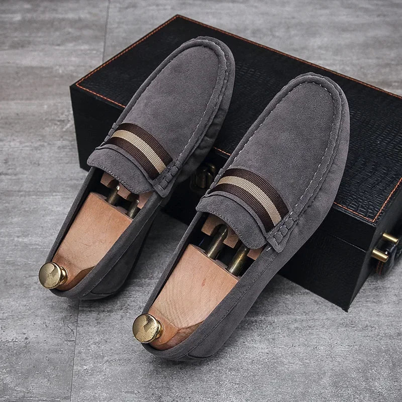 Gianni Soft Italian Suede Loafers
