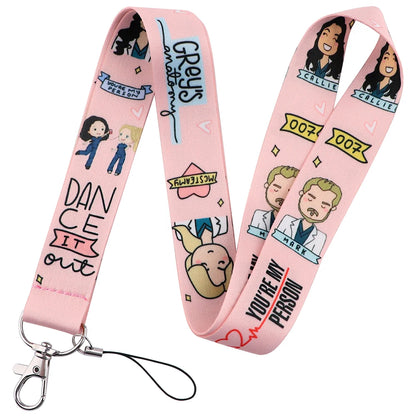 LB2290 Nurse Neck Strap Lanyards for ID Cards and Keys