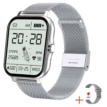 Smartwatch1.83 inch Voice Assistant  Bluetooth Call Sports Fitness Hot Selling Smartwatch Men Women For Android iOS 2024 New
