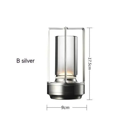Cordless Table Lamp - Dimmable & Rechargeable Desk Light