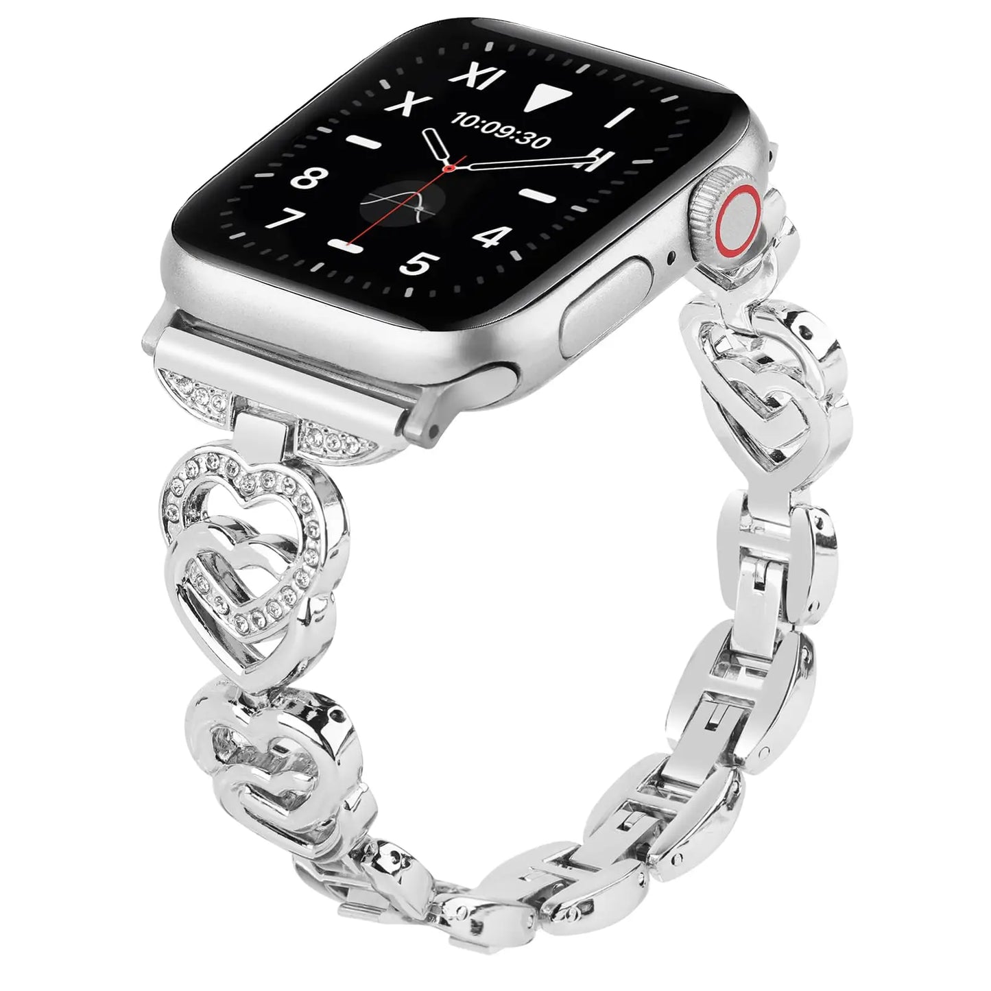 Venustus Heart Link Stainless Steel Strap