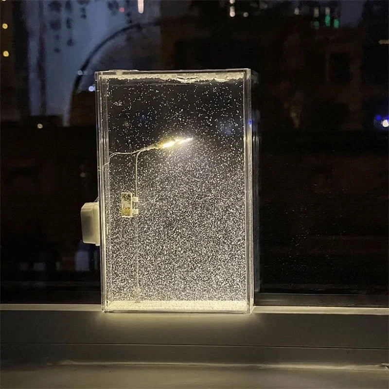 Snow Fall Night Lamp