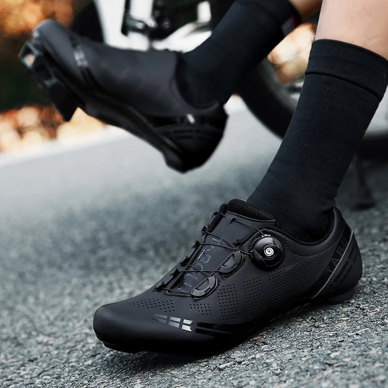 Lixingming Unisex Self-Locking Road Cycling Shoes 2024