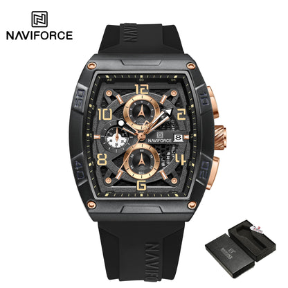NAVIFORCE Men Quartz Multi-function Calendar Watches  Fashion Sport