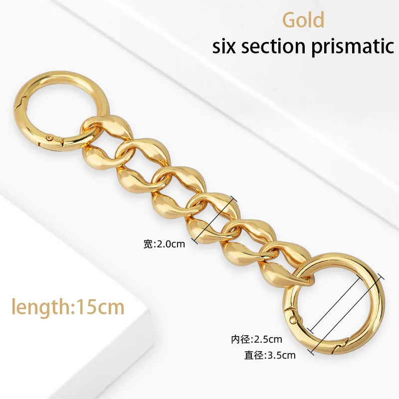 WUTA Bag Extension Chain For CELINE Purse Chain Shoulder Crossbody Strap Handles Bag Accessories Handbag DIY Replacement Chains