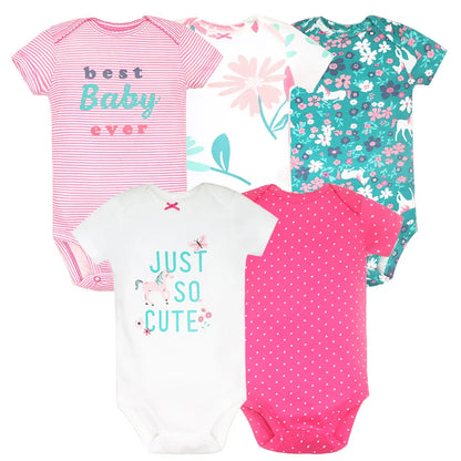 5pcs Fashion Baby Boys & Girls Jumpsuit