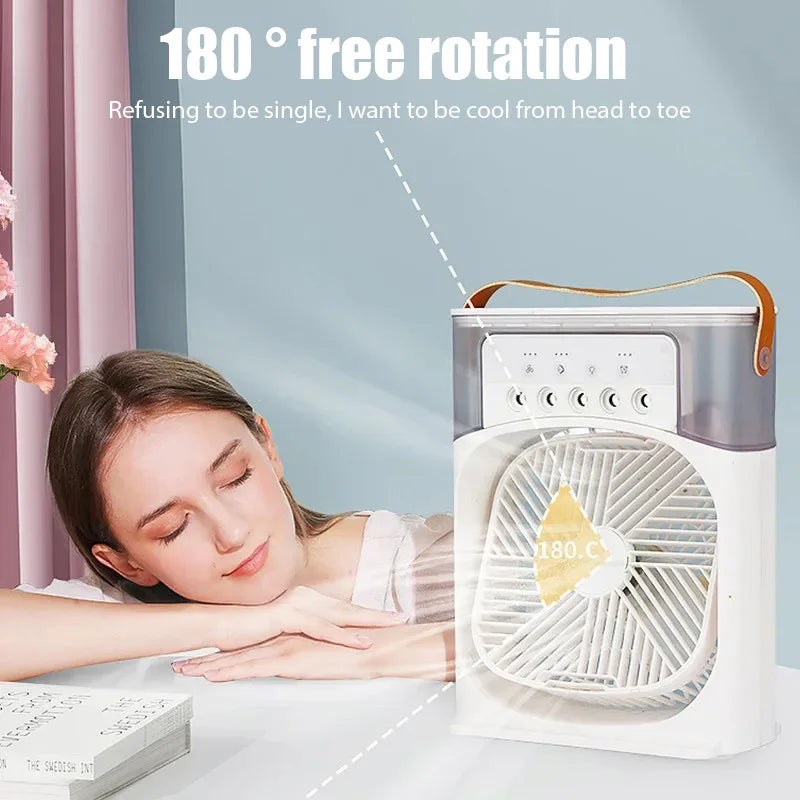 Portable Humidifier Cooling Fan