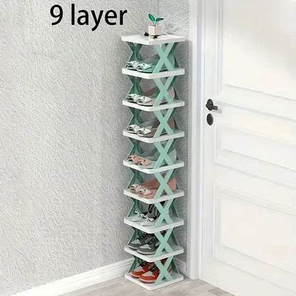 Shoe Storage Shelf Shoe Rack Organizer Organizers Racks Indoor Storage Furniture Bedroom Multi-Layer Detachable Storage Cabinet