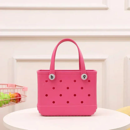 Rubber Jelly Tote Bogg Bag