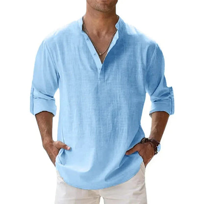 Breathable Long Sleeve Shirt for Men & Women – 2025 Comfort Fit