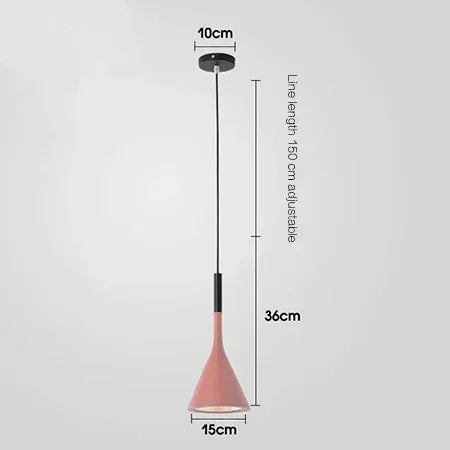 White Light LED Hanging Lamp for Dining & More