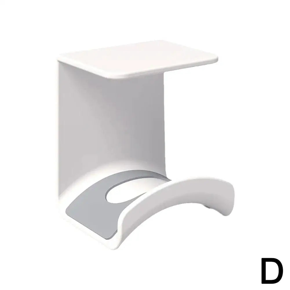 Universal Headphone Stand Adhesive Wall Mount Under Desk Rack Holder for Gaming Earphones & Headset Support Bracket