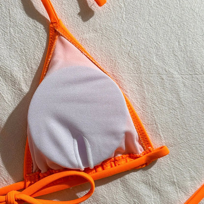 Women's Sexy 3-Piece Bikini Set – Beach Swimwear